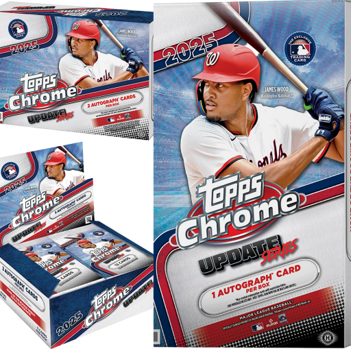 Baseball Mixers6 Card – 2025 Topps Chrome Update Hobby Jumbo Breaker Delight Baseball 5 Case (46 Box) Break #6 Players