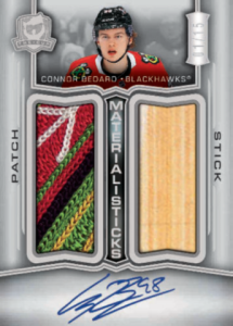 Connor Bedard Materialisticks Autograph Card – 2024-25 Upper Deck The Cup Hockey