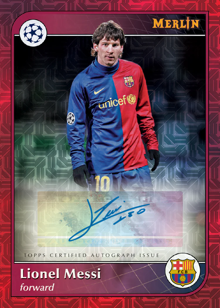 2024-25 Topps UEFA Club Competitions Merlin Soccer - Cardsmiths Breaks