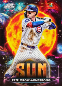 Pete Crow-Armstrong Sun - 2025 Topps Cosmic Chrome Baseball