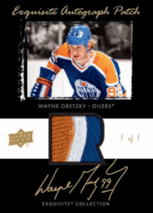 Wayne Gretzky Exquisite Patch Autograph Card – 2024-25 Upper Deck The Cup Hockey