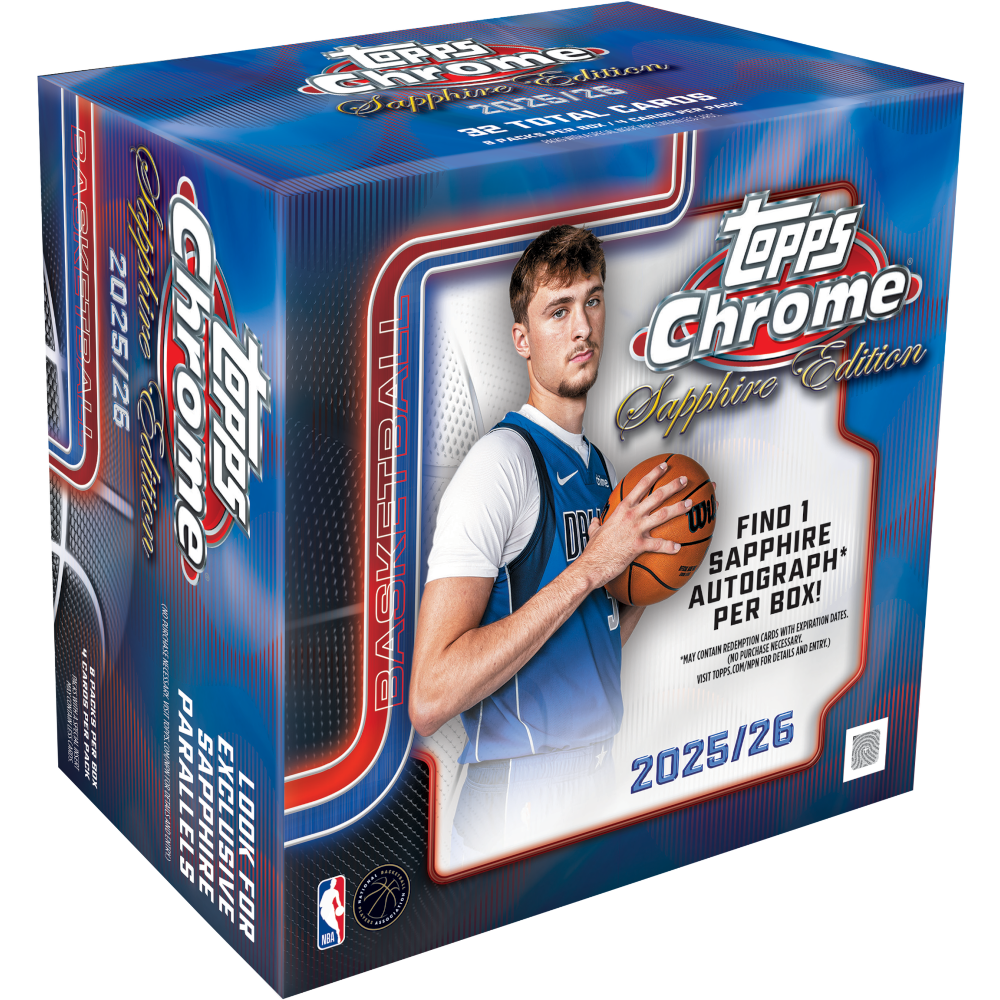2025-26 Topps Chrome Basketball Sapphire - Cardsmiths Breaks