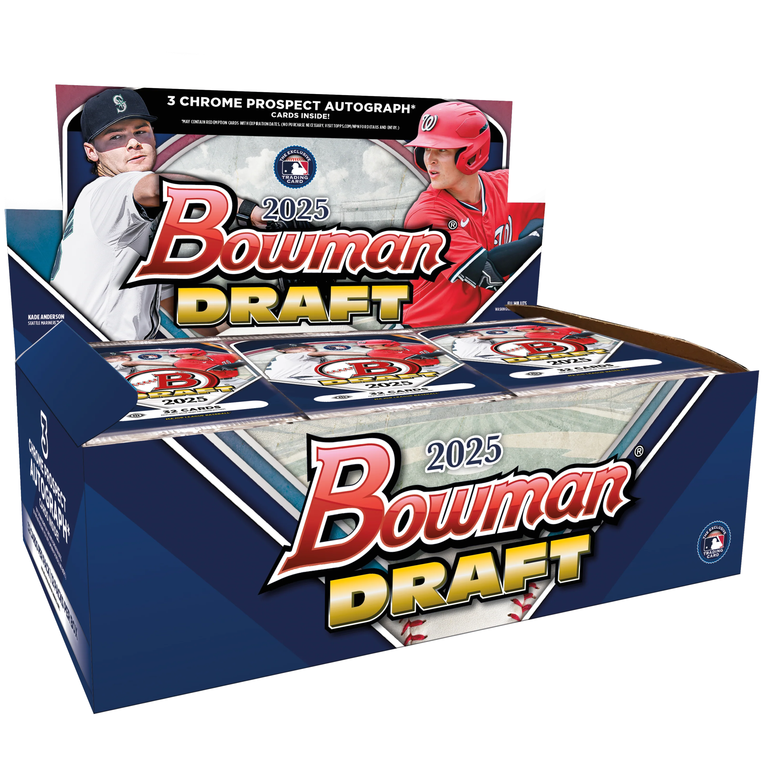2025 Bowman Draft Baseball Hobby Box Card –