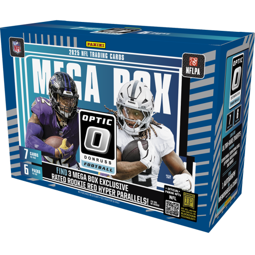 2025 Panini Donruss Optic Football Hobby Mega Box Card –