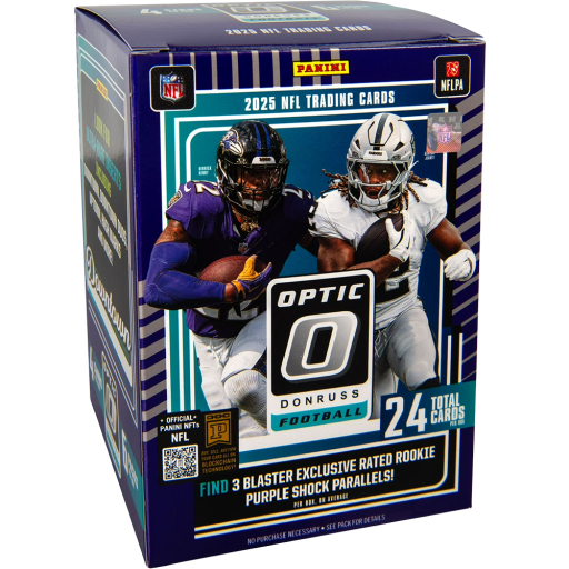 2025 Panini Donruss Optic Football Walmart Blaster Box Card –