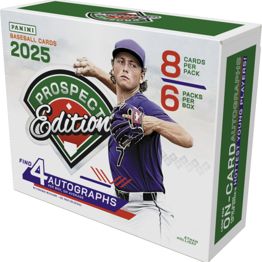 2025 Panini Prospect Edition Baseball Box Card –