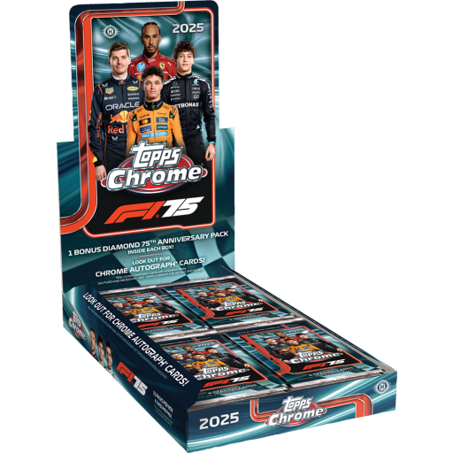 2025 Topps Chrome Formula 1 Racing Hobby Box Card –