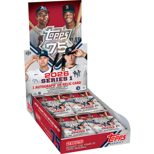 2026 Topps Series 1 Baseball Hobby Box Card –