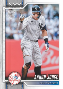 Aaron Judge Base - 2026 Topps Series 1 Baseball