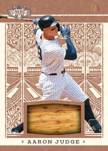 Aaron Judge Game Used Lumber - 2025 Leaf Lumber Baseball