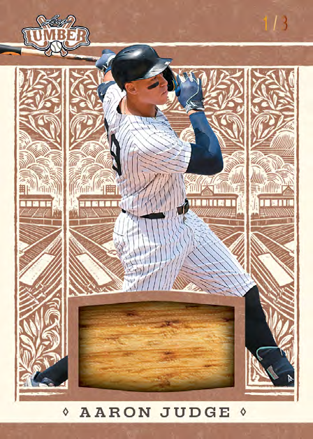 Aaron Judge Game Used Lumber - 2025 Leaf Lumber Baseball