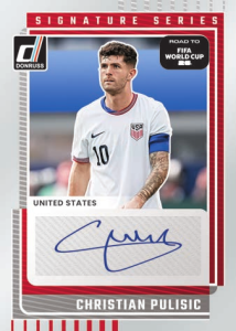 Christian Pulisic Signature Series - 2025-26 Panini Donruss Road to FIFA World Cup Soccer