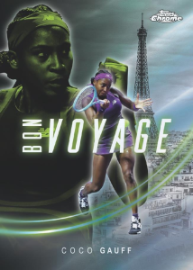 Coco Gauff Bon Voyage - 2025 Topps Chrome Tennis