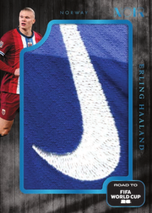 Erling Haaland Brand Logos - 2025-26 Panini Noir Road to FIFA World Cup