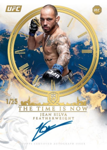 Jean Silva The Time is Now Autographs - 2025 Topps Royalty UFC