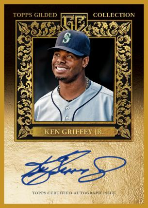 Ken Griffey Jr Framed Auto - 2025 Topps Gilded Collection Baseball