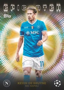 Kevin De Bruyne Epicenter - 2025-26 Topps UCC Club Competitions Soccer