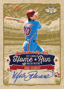 Mike Schmidt 1st Career Home Run - 2025 Leaf Lumber Baseball