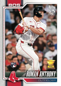 Roman Anthony Base - 2026 Topps Series 1 Baseball