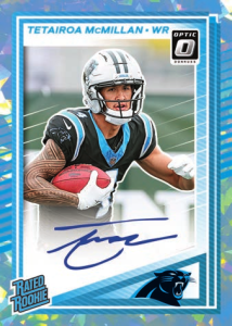 Tetairoa McMillian Auto - 2025 Panini Donruss Optic Football