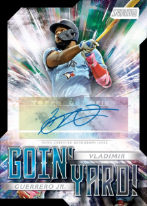 Vladimr Guerrero Jr. Goin' Yard Autograph - 2025 Topps Stadium Club Baseball