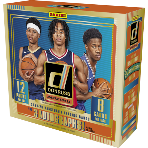 2025 26 Panini Donruss Basketball Box Card –