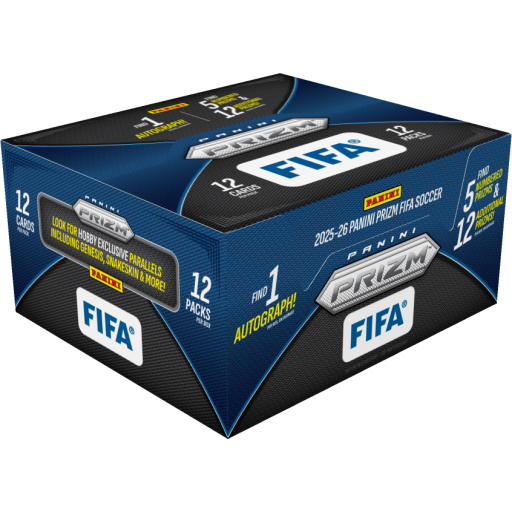 2025 26 Panini Prizm FIFA Soccer Box Card –