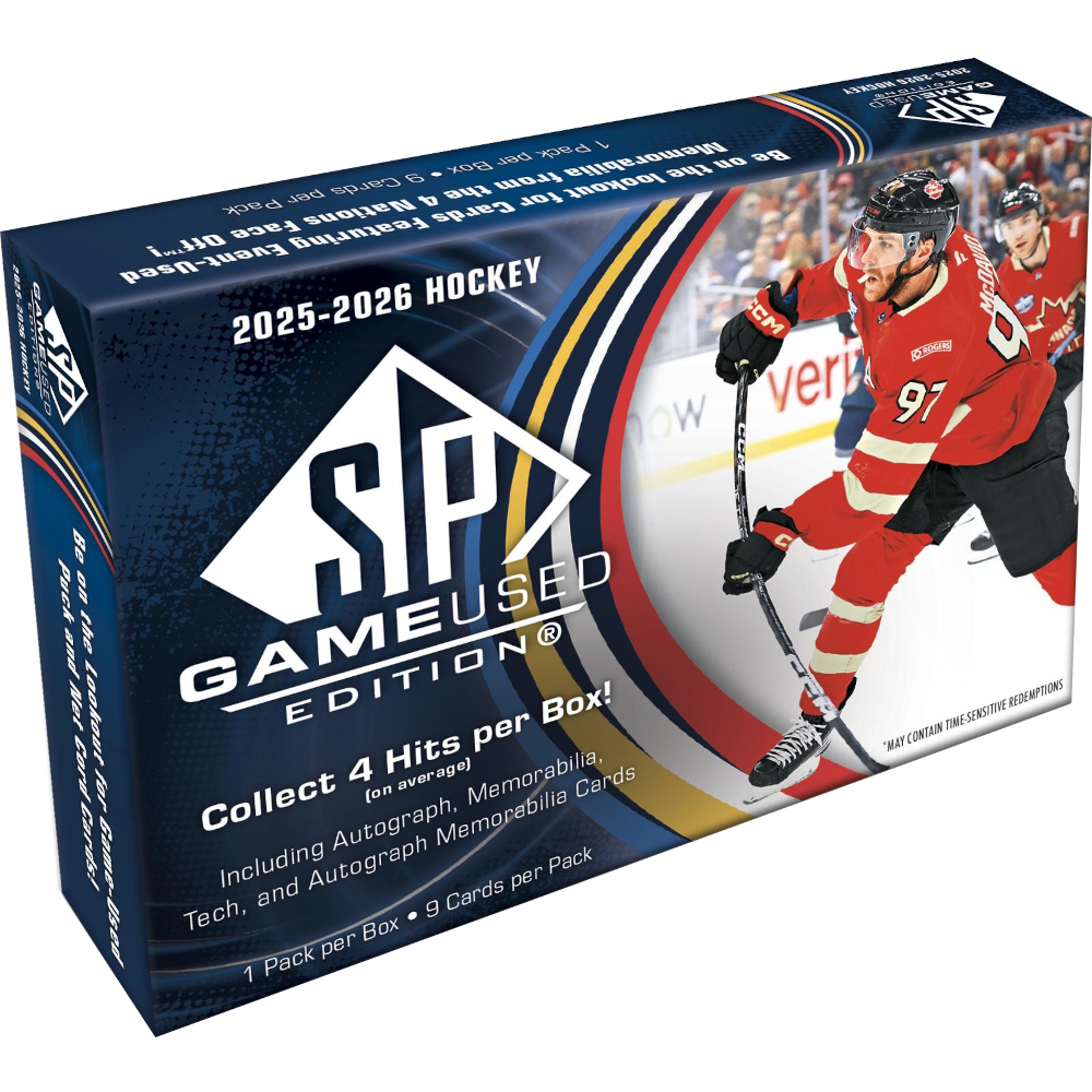 2025-26 Upper Deck SP Game Used Hockey Triple Box Break #1 Random
