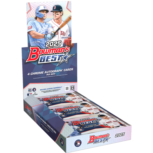 2025 Bowman's Best Baseball Hobby Box Card –