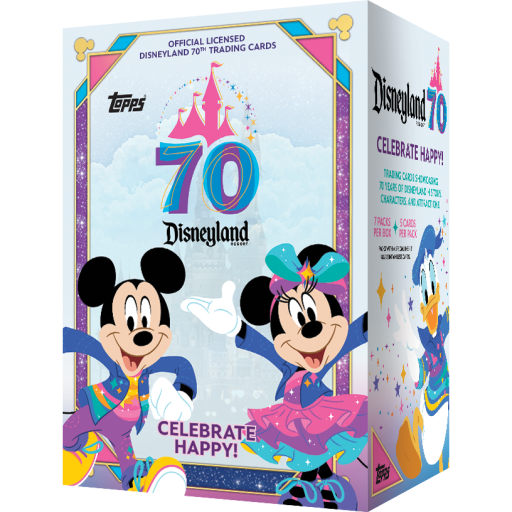 2025 Topps Disneyland 70th Anniversary Value Box Card –