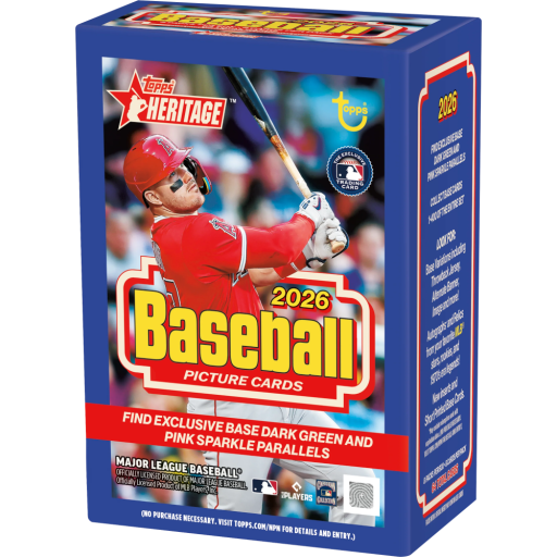 2026 Topps Heritage Baseball Value Card –