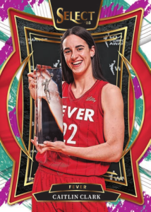 Caitlin Clark Base Set-Concourse Jazz Prizms - 2025 Panini Select WNBA Basketball
