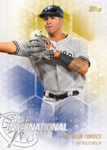 Gleyber Torres An International Affair - 2018 Topps Update Series Baseball