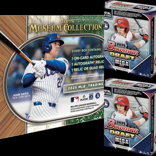 Hockey Mixers76 Card – 2025 Topps Museum Bowman Draft Mega 3 Box Mixer #1 Random Teams