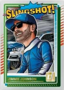Jimmie Johnson Base Optic Black Velocity - 2025 Panini Donruss Racing