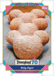 Mickey Beignet Snack Time - 2025 Topps Disneyland 70th Anniversary
