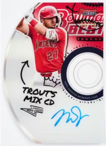 Mike Trout Best Mix Autographs Card –