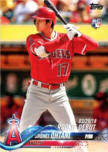 Shohei Ohtani 285 Debut Rookie Card –