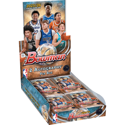 2025 26 Bowman Basketball Hobby Box Card –