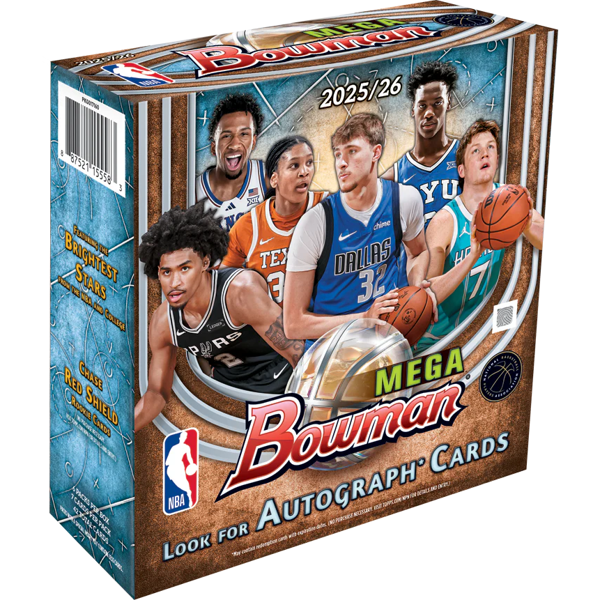2025 26 Bowman Basketball Mega Box Card –