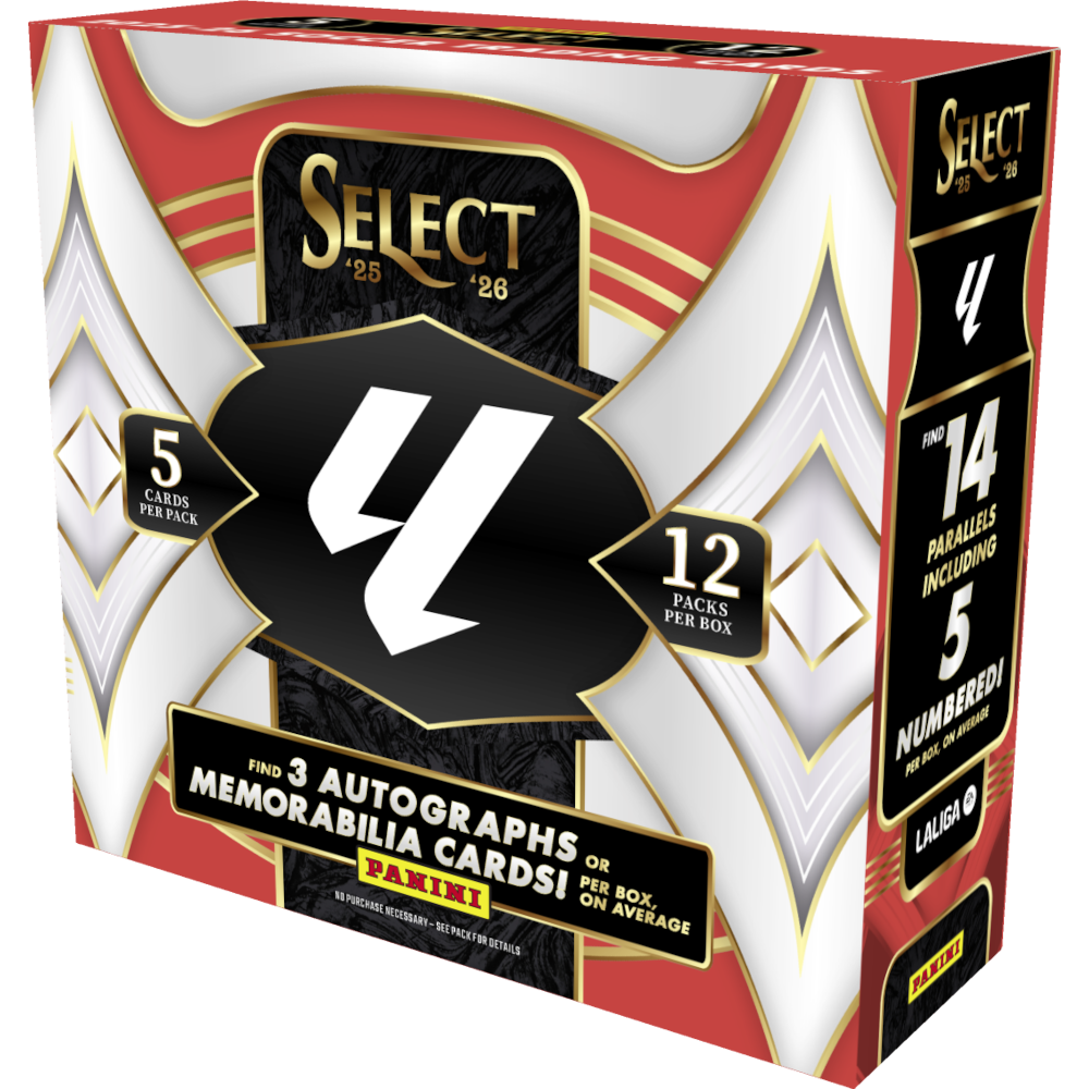 2025 26 Panini Select La Liga Soccer box Card –