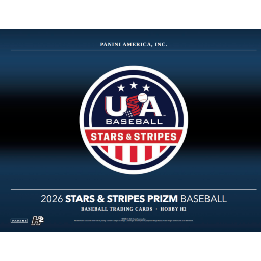 2026 Panini USA Stars & Stripes Prizm Baseball H2 Card –