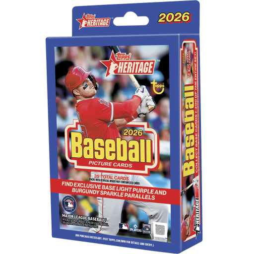 2026 Topps Heritage Baseball Hanger Card –
