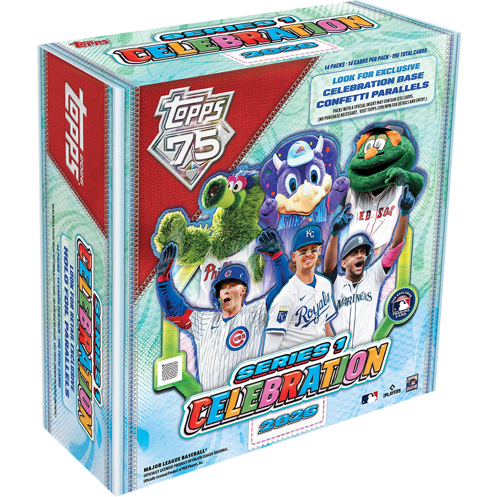 2026 Topps Series 1 Celebration Mega Box 5 Case (100 Box) Break #1 Players