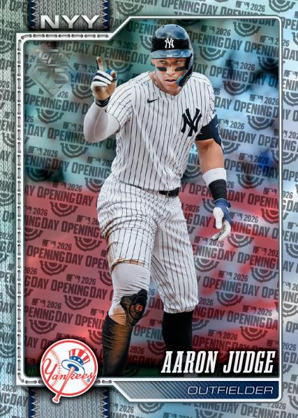 Aaron Judge - 2026 Topps Series 1 Baseball