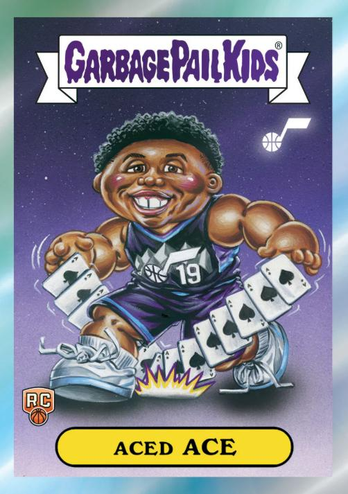 Aced Ace Garbage Pail Kids - 2025-26 Bowman Basketball