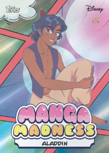 Aladdin Manga Madness - 2026 Topps Disney Neon