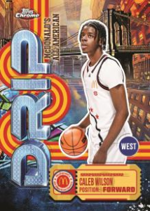 Caleb Wilson All American Drip - 2025 Topps Chrome McDonald’s All-American Basketball