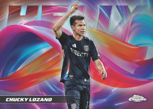 Chucky Lozano Helix - 2025 Topps MLS Chrome Soccer