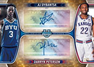 Darryn Peterson AJ Dybantsa Dual Auto - 2025-26 Bowman Basketball
